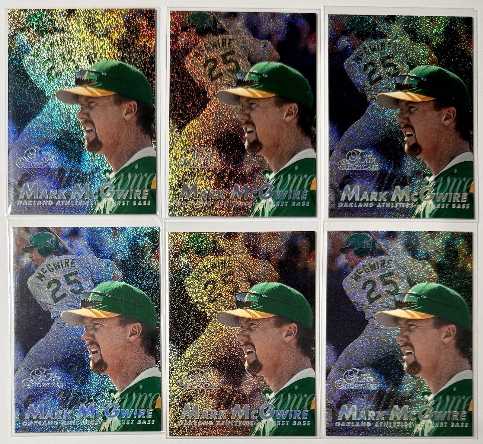 1997 Flair Showcase Row 0 Mark McGwire Seat 52