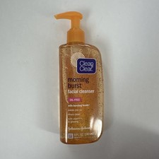 1 Clean Clear Morning Burst Facial Cleanser Oil Free Original Formula 8 oz.