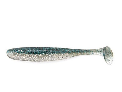 Keitech 4'5'' 11,3cm Easy Shiner - Hasu (Silver Shiner) Gummifische 6 Stück