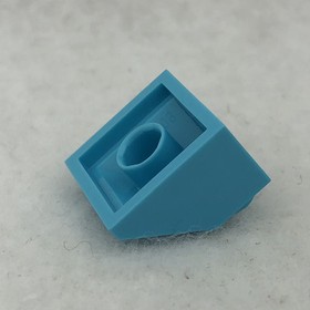 LEGO 3045 Medium Azure Slope 45 2 x 2 Double Convex Corner (x1)