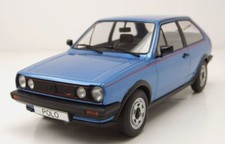MODELCAR,VOLKSWAGEN Polo 2 Coupé GT 1985 Metallic Blue, 1/18, MOD18522