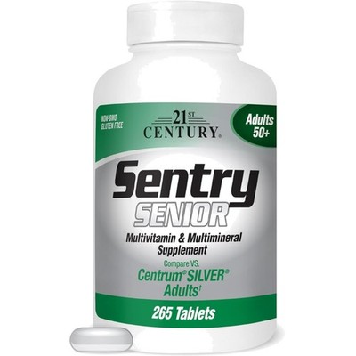 Sentry Senior Tablets, 265 Count