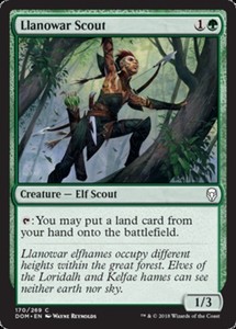 Llanowar Scout 170/269 Dominaria