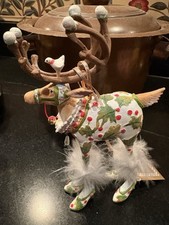 NWT Patience Brewster  Dash Away Vixen Christmas Ornament Mackenzie Childs