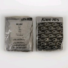 Silkies Knee Highs Lot of 2 Unopened Packages Beige Honey One Size 6 prs Total