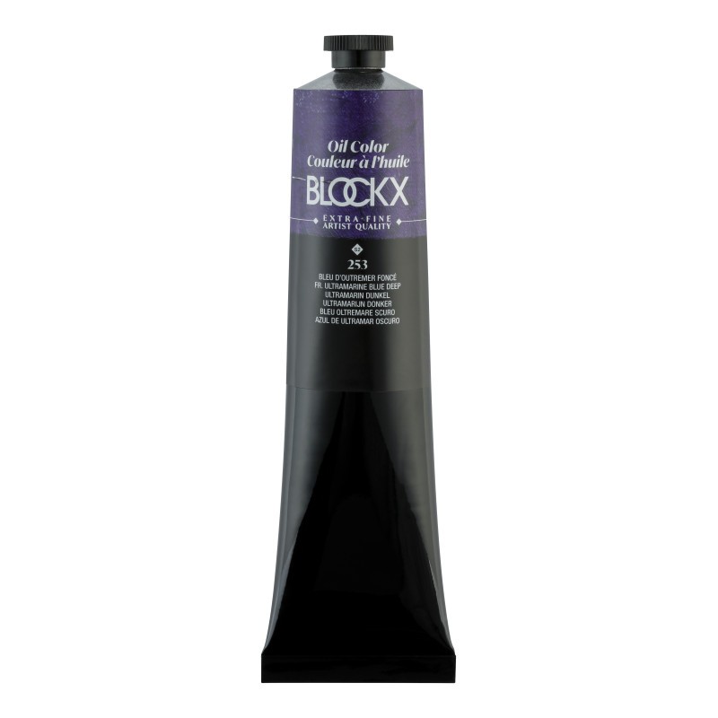 Blockx Peinture à l'huile Extra-fine Bleu d'Outremer Foncé 212253BXC