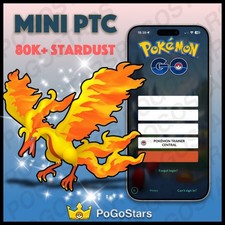 Pok mon PTC Go - Shiny Moltres Galarian - 80K Stardust  Read Description  
