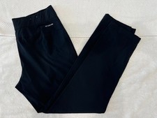 Columbia Performance Pants Women  s Black Pull On Elastic Waistband XL 37x31