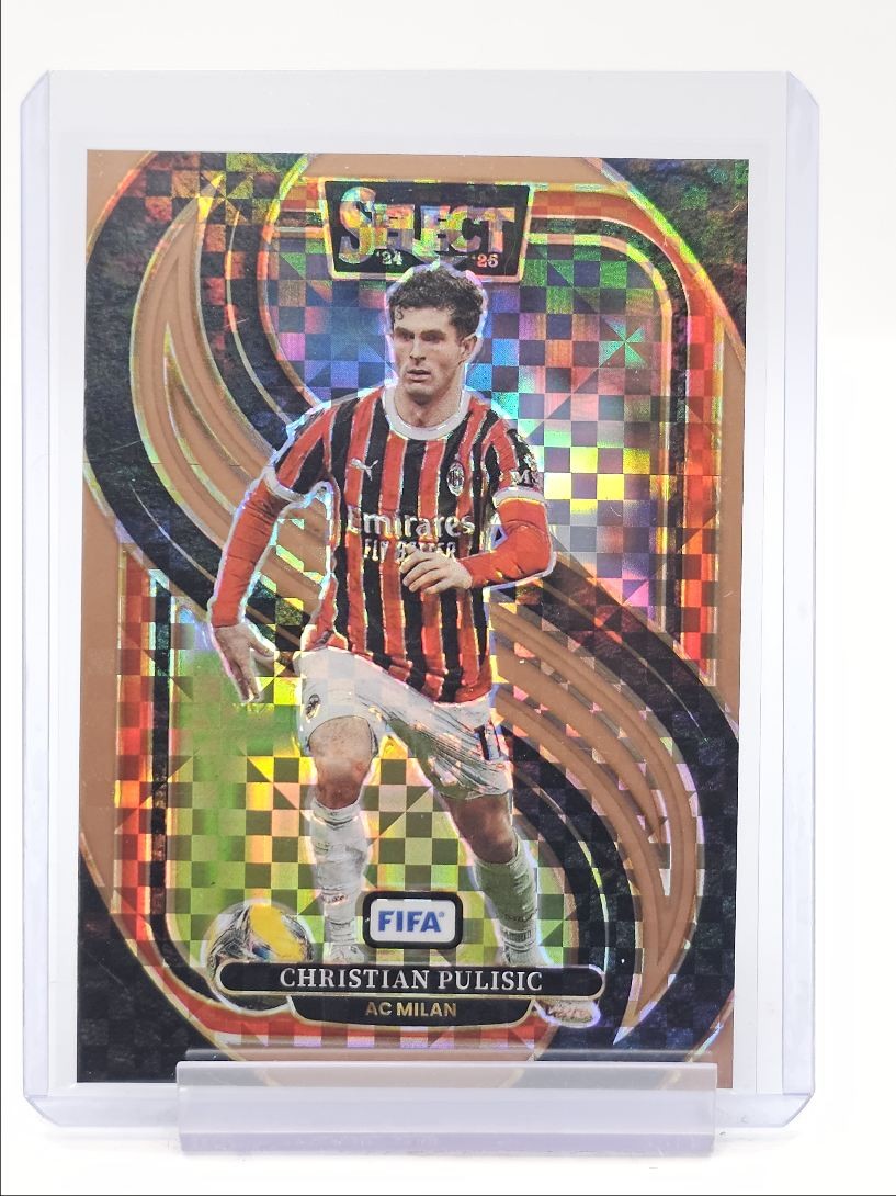Christian Pulisic 2024 Select FIFA #96 Terrace Gold /10 Price