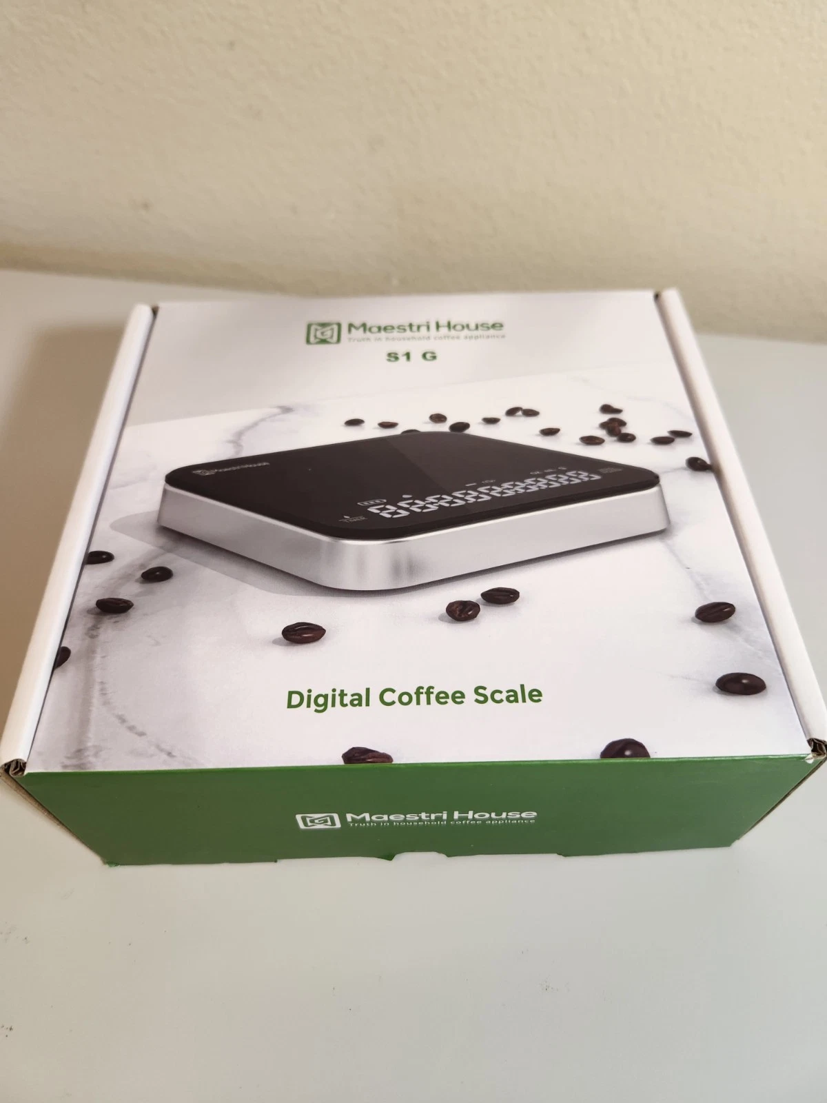 Maestri House Rechargeable Digital Coffee Scale w/ Touch Control Model S2