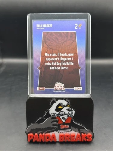 2026 Bo Jackson Battle Arena Bull Market Bonus Play SSP BPL-24