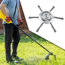 Universal Steel Wire Trimmer Head,Weed Eater Head,Kit For Gardening Lawnmower
