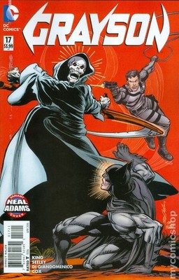 Grayson #17B Adams Variant VG 2016 Stock Image Low Grade