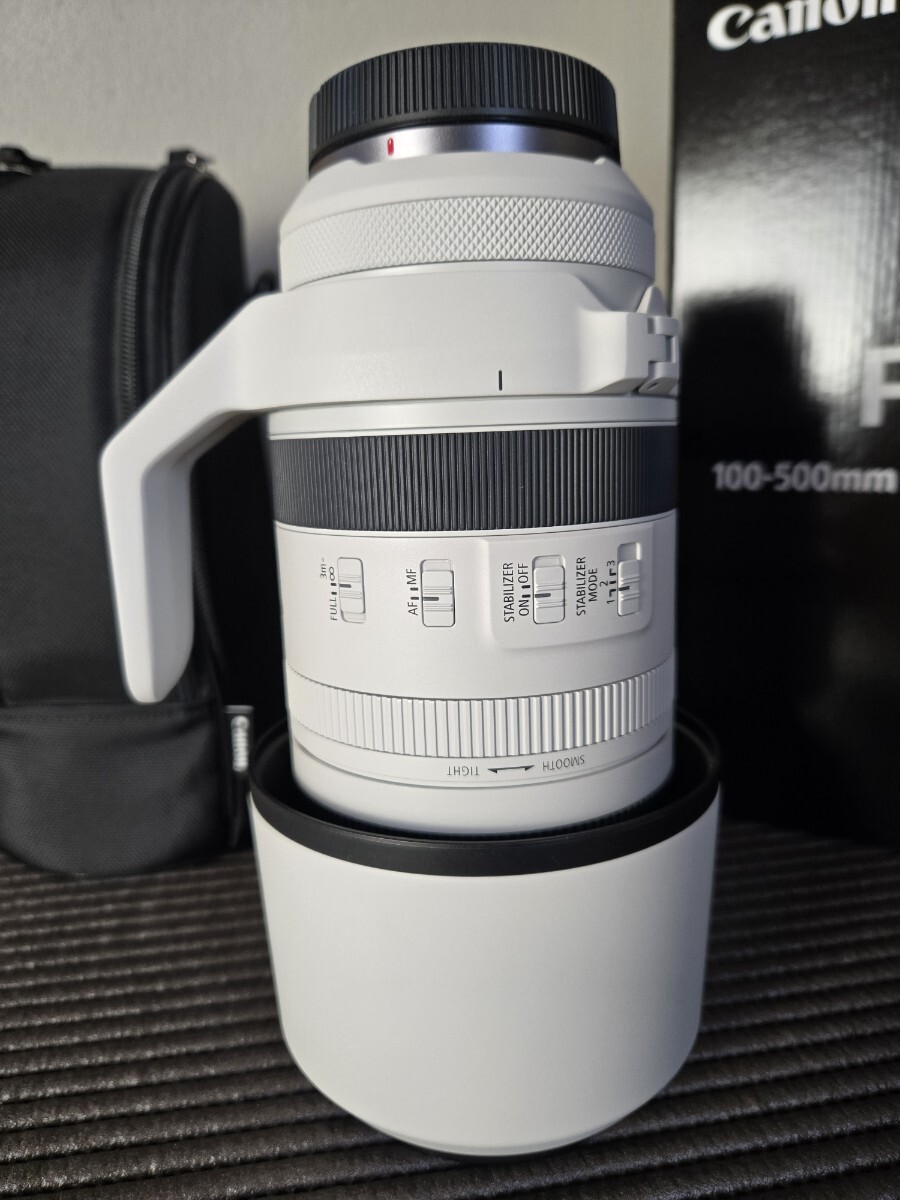 【美品】Canon RF100-500mm F4.5-7.1L IS USM Canon RF 100-500mm f/4.5-7.1 L IS USM Lens in Black