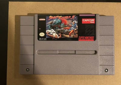 Capcom Street Fighter II   Super Nintendo SNES Fighting Game Cartridge