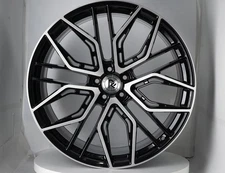 4 GWG Forged RF1 20 inch STAGG Black Rims 20x9/10.5 fits Alfa Romeo Giulia 2015+