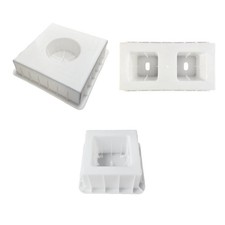 Concrete Mold Concrete Hollow Brick Mold Easy Demolding Multifunctional