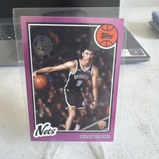 2025-26 Nolan Traore RC 45th Anniversary Pink Holo 80BK-65