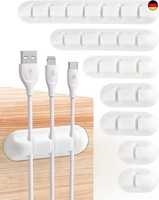 Kabelhalter Kabelclips 7 StüCk, Kabelmanagement Selbstklebend Kabel Organizer