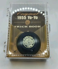 Duncan Black Super Yo-Yo Tournament Tops plus 1955 Reproduction Trick Book Guide
