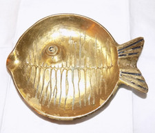 Brass Fish Ashtray Indiana Collectible Ashtrays for sale | eBay