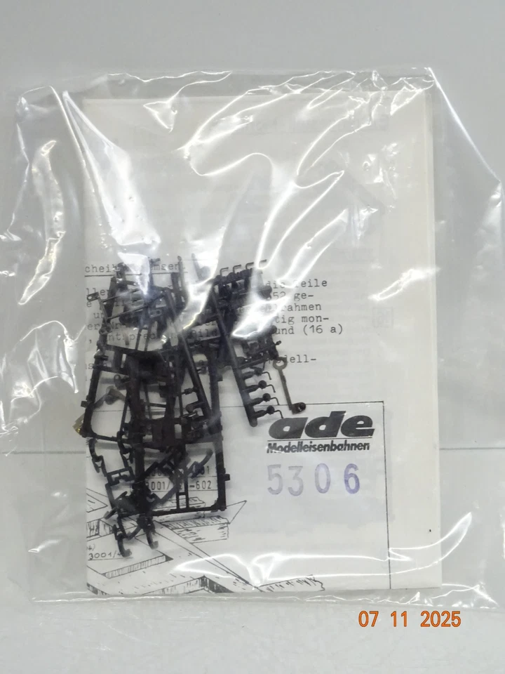 ADE H0 5306 Bausatz Drehgestelle mit Scheibenbremsen und Anleitung in OVP JL4228