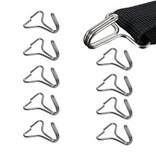 DXNQ 10 PCS Car Seat Cover Hooks, Fixing Hanger Fastener Locking Clip for Car He