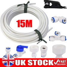 15m Fridge Freezer Water Filter Plumbing Fittings Connection Kit Pipe Connector