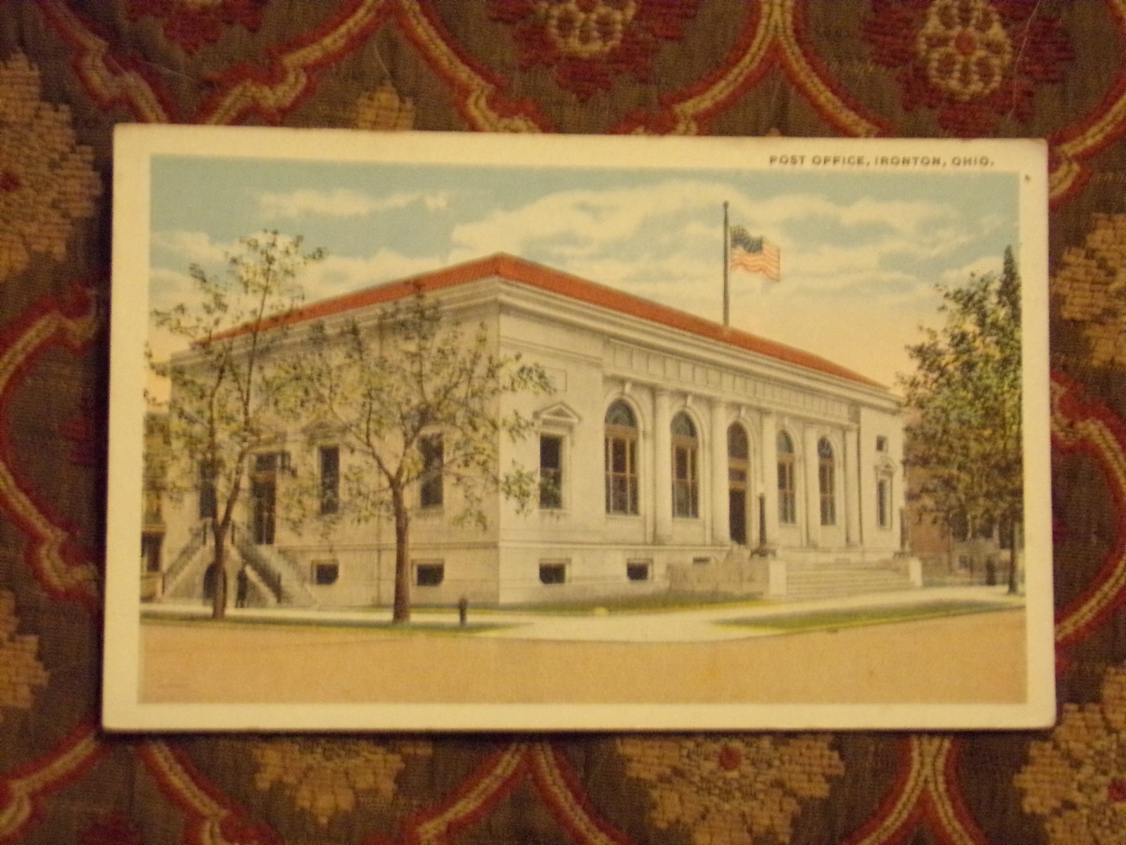 Vintage Postcard Post Office, Ironton, Ohio. eBay