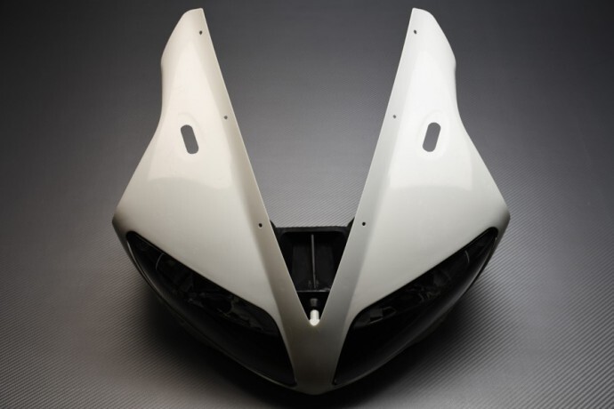 Carénage avant non peint avec phare moto pour YAMAHA YZF R1 2002-2003 ABS noir