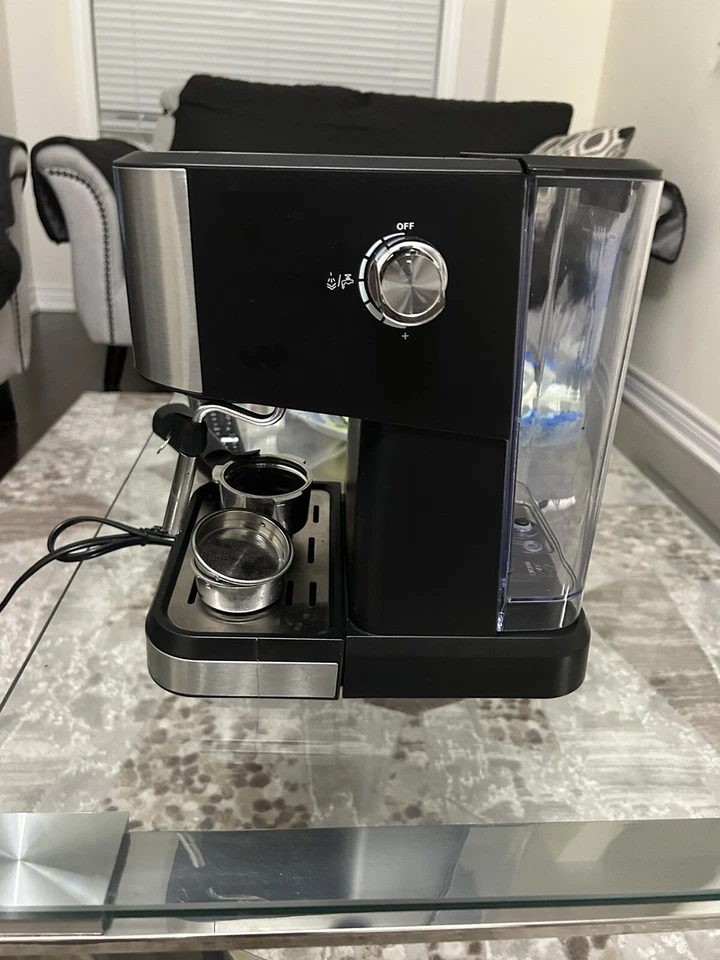 Máquina de café espresso automática KitchenAid - negra Foto 2 de 3