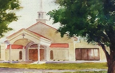 Oakhurst United Methodist Church - Seminole, Florida Postcard