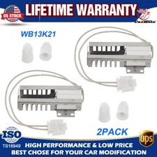 2Pack Upgraded WB13K21 Oven Igniter for GE Kenmore Frigidaire Hotpoint Gas Range