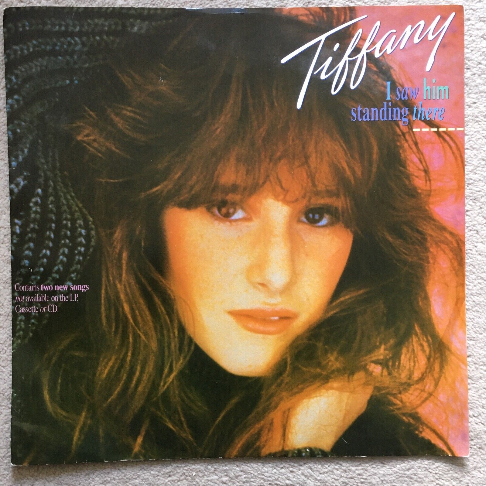 TIFFANY - I SAW HIM STANDING THERE (12" VINYL,1988)