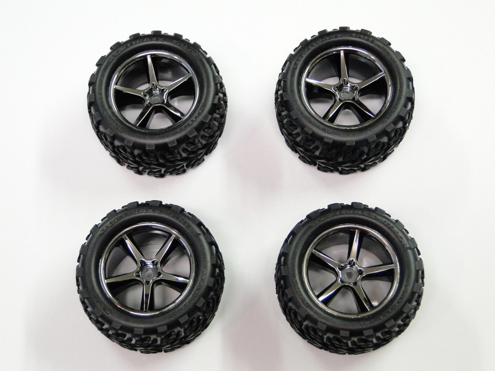 NEW TRAXXAS 1/16 EREVO Wheels & Tires VXL RE15 eBay