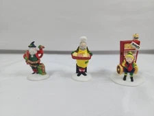 Dept 56 Heritage Village "Baker Elves" Set Of 3 #5603-0