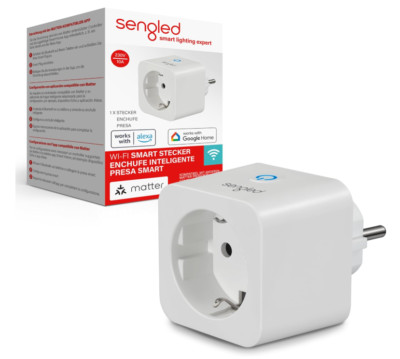 Sengled Smart Plug - Für Matter Geeignet - Alexa WLAN Smart Steckdose (R/2481)