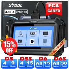 2025 XTOOL D5 D5S D6 D6S Newest Code Reader C...