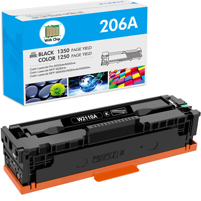 W2110X For HP 206A 206X Toner Set Color Laserjet Pro MFP M283fdw M255dw Lot