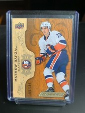 2018-19 UPPER DECK ENGRAINED MATHEW BARZAL BASE  /299 N.Y.Islanders