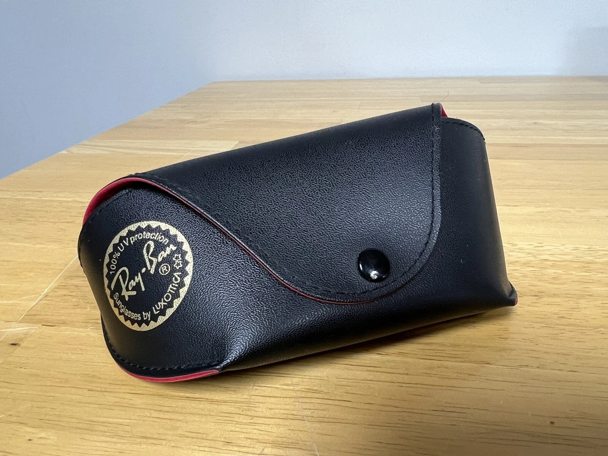 Ray-Ban Maroon Sunglasses with Black Case Ray-Ban RB3807M Sunglasses F11031 Brushed Black On Silver  main image 2