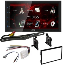 JVC KW-M180BT 6.75" Touchscreen Bluetooth Car Stereo for 2009-2013 Nissan Titan