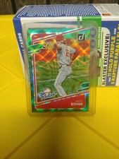 2021 Donruss The Rookies Green Parallel /25 Alec Bohm RC Philadelphia Phillies 
