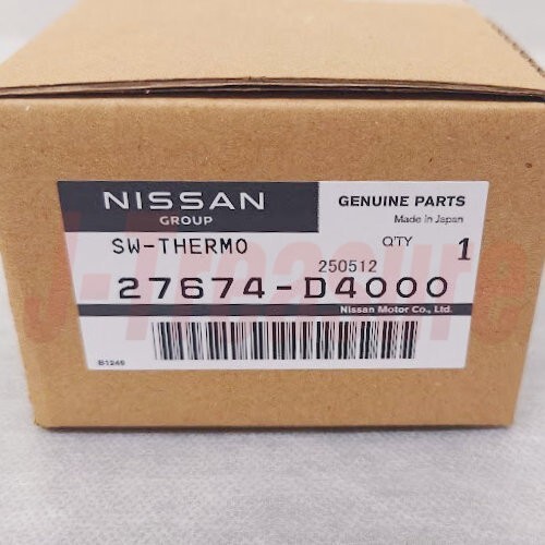 NISSAN HARDBODY PICKUP D21 86-94 Genuine Thermostat Switch 27674-D4000 OEM - Picture 7 of 8
