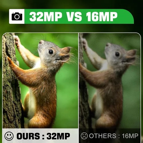 Caméra de Chasse 24MP 1080P IP66 Vision Nocturne Wifi Bluetooth Carte 32Go - Photo 5/7