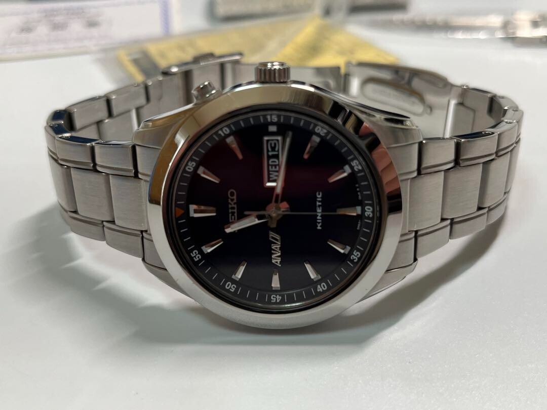 AK様 ANA限定品 SEIKO KINETIC 腕時計 SEIKO - AK様 ANA限定品 SEIKO KINETIC 腕時計 の通販 by you's shop
