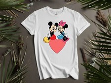 Disney Mickey Minnie Love Sweatshirt And Hoodie Tshirt Men Women Unisex AD483