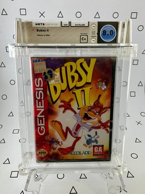 Bubsy 2 / II Sealed - Sega Genesis - WATA 8.0, C+ - Pop 4