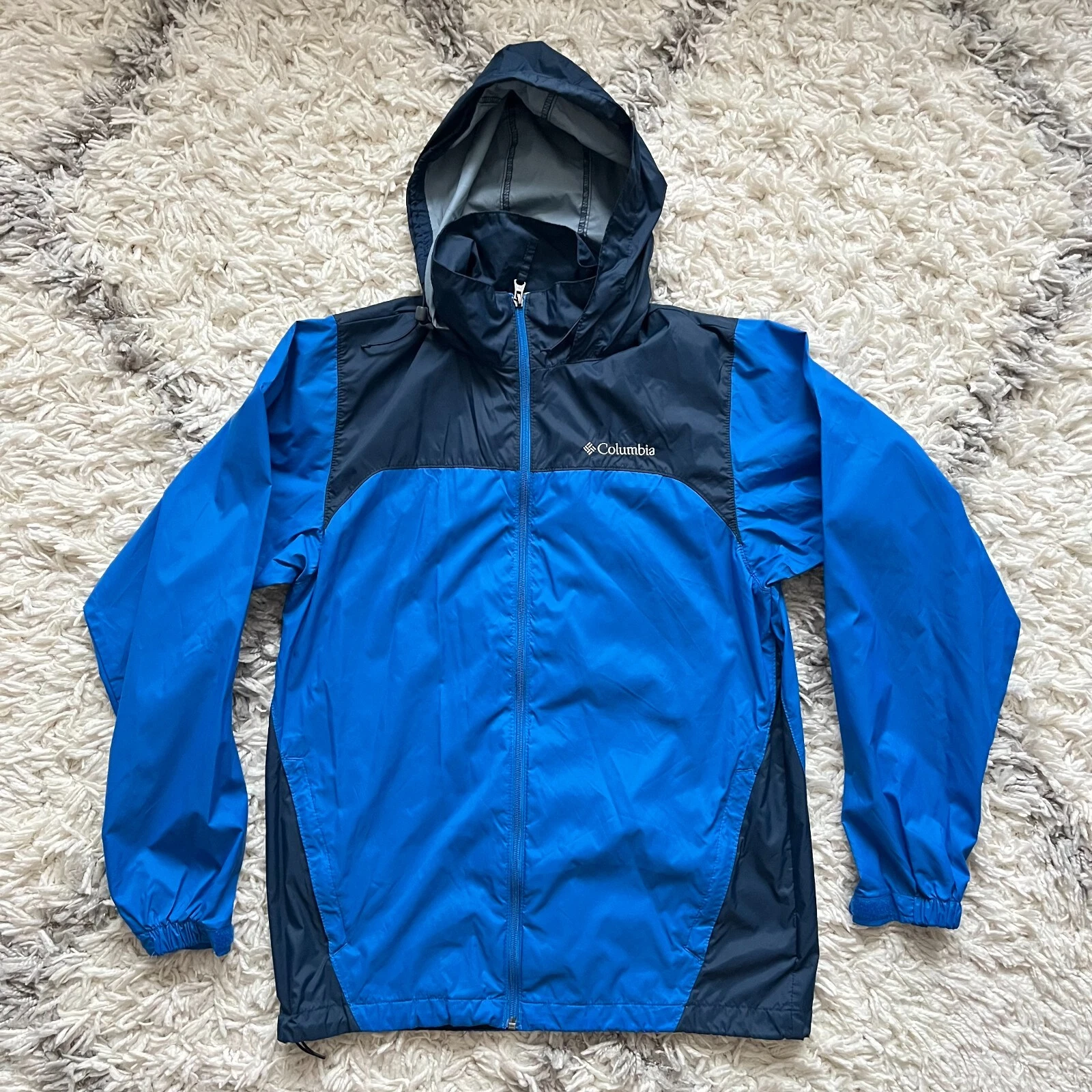 Columbia Hooded Glennaker Lake Rain Jacket Men Small Light Outdoor Hiking Nylon
Opens in a new windo