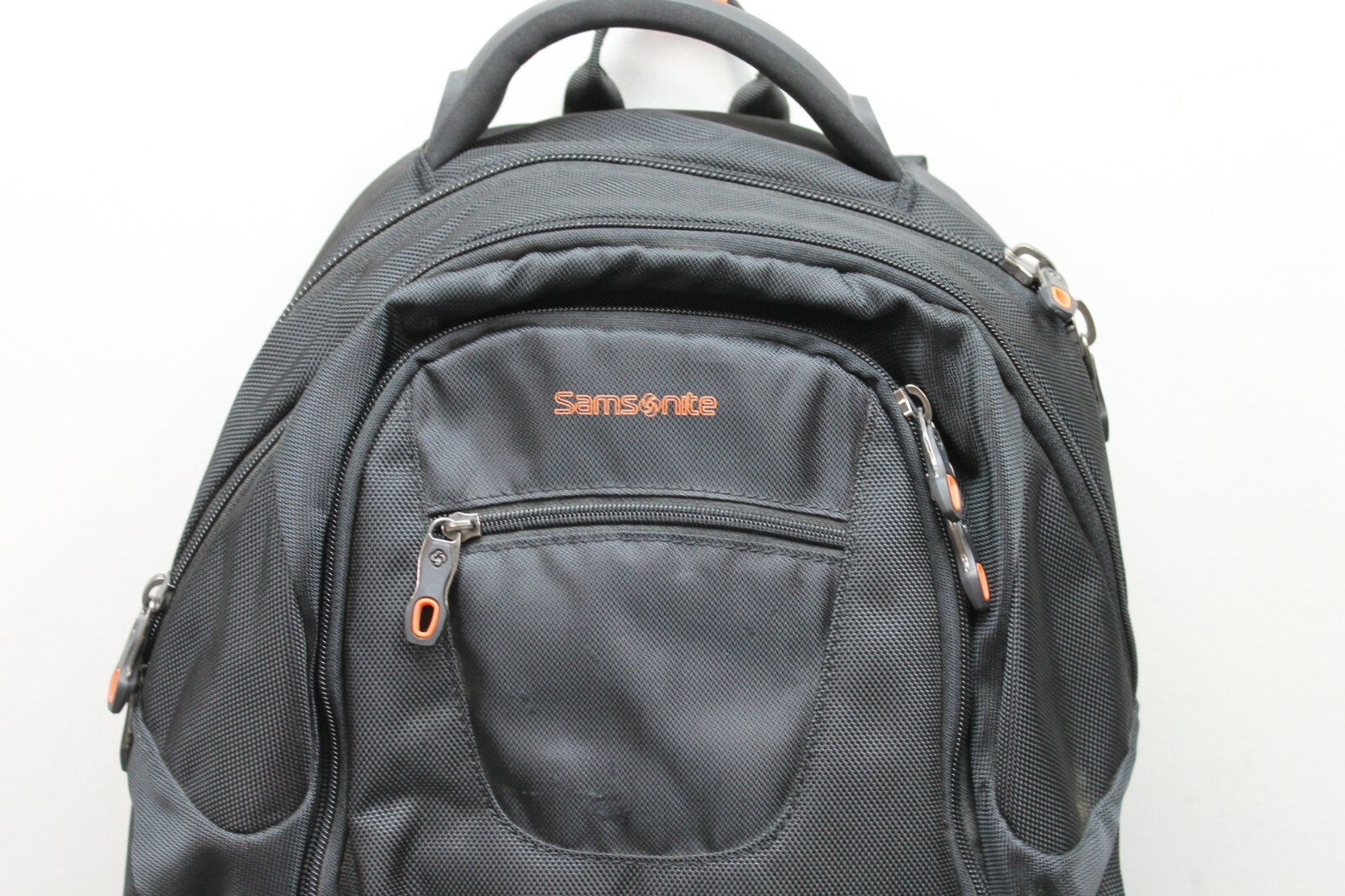Samsonite Laptop Backpack Black / Orange Medium 14" P… Gem